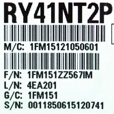 [신품] RY41NT2P 미쯔비시 R PLC 트랜지스터 출력 유닛  (납기: 전화문의)