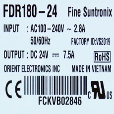 [중고] FDR180-24 Fine Suntronix ORIENT 스위칭 전원공급장치