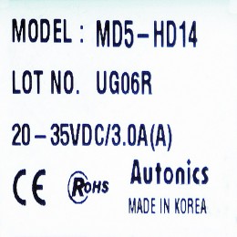 [중고] MD5-HD14 AUTONICS 스테핑모터 5상 마이크로 스텝 드라이버