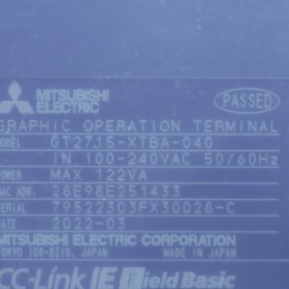 [미사용] GT2715-XTBA-040 미쯔비시 15' 터치스크린 (GT2715-XTBA 대체품)