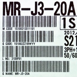 [신품] MR-J3-20A 미쯔비시 서보드라이버 (검정박스)