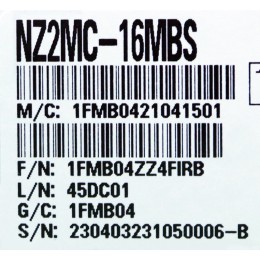 [신품] NZ2MC-16MBS 미쯔비시 메모리카드