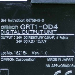 [중고] GRT1-OD4 OMRON I/O 모듈
