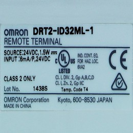 [중고] DRT2-ID32ML-1 OMRON I/O 모듈