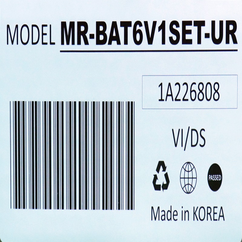 [신품] MR-BAT6V1SET-UR 미쯔비시 J4 서보배터리 국산 호환모델