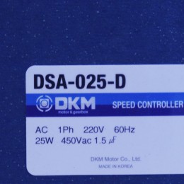 [신품] DSA-025-D DKM 스피드 컨트롤러