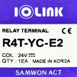 [신품] R4T-YC-E2 삼원ACT 소형릴레이 터미널