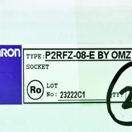 [중고] P2RFZ-08-E OMRON (오므론) 릴레이 소켓