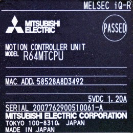 [중고] R64MTCPU 미쯔비시 R시리즈 CPU 유닛