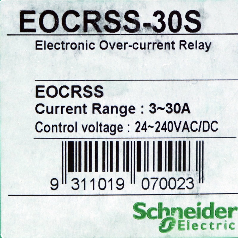 [신품] EOCRSS-30S 슈나이더 과전류 계전기