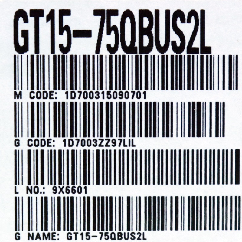 [신품] GT15-75QBUS2L 미쯔비시 GOT1000 BUS connection Unit