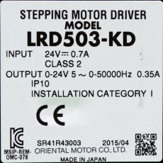 [중고] LRD503-KD ORIENTAL MOTOR DRLII Series Driver (Built-in Controller)