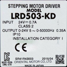 [중고] LRD503-KD ORIENTAL MOTOR DRLII Series Driver (Built-in Controller)