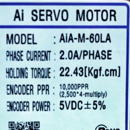 [신품] AIA-M-60LA AUTONICS 60각 AC 서보모터