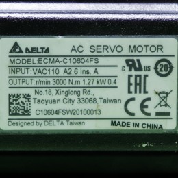 [중고] ECMA-C10604FS DELTA 400w AC 서보 모터