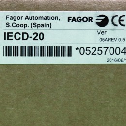 [미사용] IECD-20 FAGOR 케이블