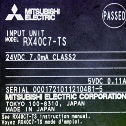 [중고] RX40C7-TS 미쯔비시 PLC