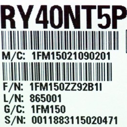 [신품] RY40NT5P 미쯔비시 PLC