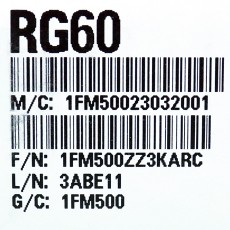 [신품] RG60 미쯔비시 R시리즈 블랭크 커버 모듈  (납기: 전화문의)