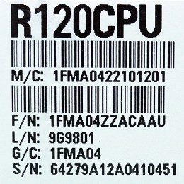 [신품] R120CPU 미쯔비시 PLC CPU 유닛