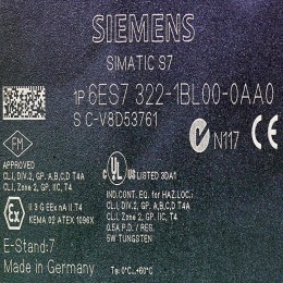[미사용] 6ES7 322-1BL00-0AA0 지멘스 PLC 디지털 출력 모듈