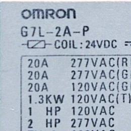 [신품] G7L-2A-P OMRON(오므론) 파워릴레이