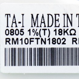 [미사용] RM10FTN1802 (18KΩ) TA-I 칩 레지스터