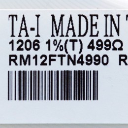 [미사용] RM12FTN4990 (499Ω) TA-I 칩 레지스터