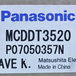 [미사용] MCDDT3520 파나소닉 A4 시리즈 750w 서보 드라이버