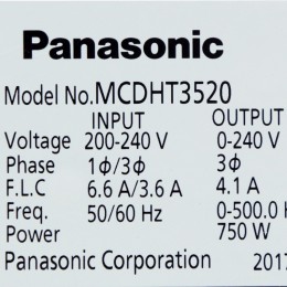 [중고] MCDHT3520 파나소닉 A5시리즈 750w 서보 드라이버