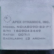 [미사용] AB090M1-007-S2-P1 아펙스 1/7 감속기