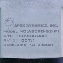 [미사용] AB090M1-007-S2-P1 아펙스 1/7 감속기