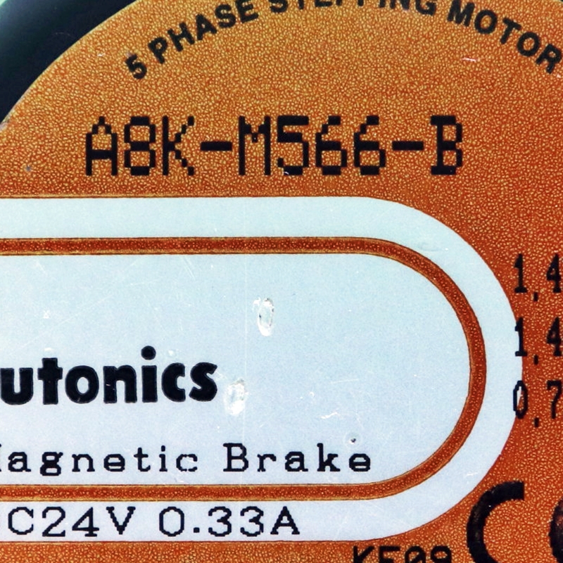 [중고] A8K-M566-B Autonics 브레이크 타입 스테핑 모터