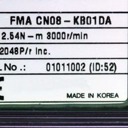 [미사용] FMA CN08-KB01DA HIGEN MOTOR 800w 서보 모터