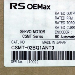 [신품] CSMT-02BQ1ANT3 RS OEMAX 200w 서보 모터