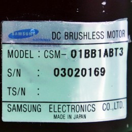 [중고] CSM-01BB1ABT3 SAMSUNG ELECTRONICS 서보 모터