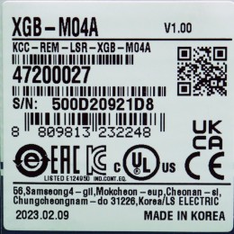 [신품] XGB-M04A LS 4슬롯 베이스
