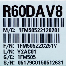 [신품] R60DAV8 미쯔비시 R PLC 아날로그 변환 유닛  (납기: 전화문의)