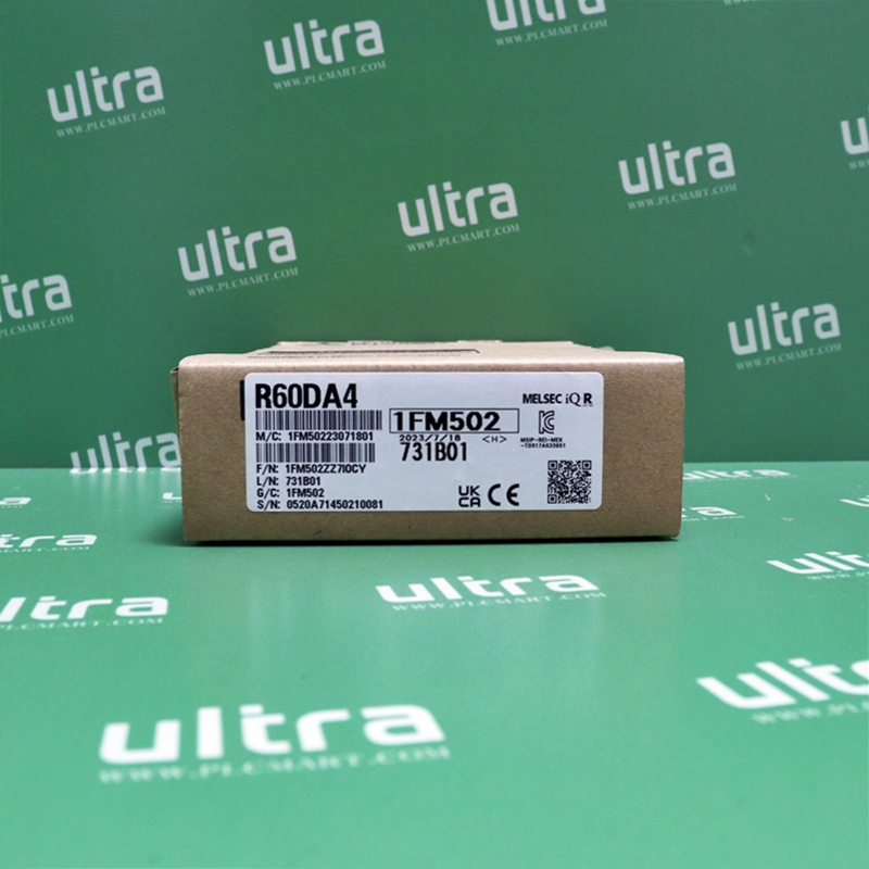 [신품] R60DA4 미쯔비시 R PLC 아날로그 출력 유닛  (납기: 전화문의)