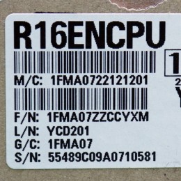 [신품] R16ENCPU 미쯔비시 R PLC CPU 유닛  (납기: 전화문의)