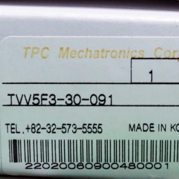 [신품] TVV5F3-30-091 TPC 5포트 파일럿형 솔레노이드 밸브