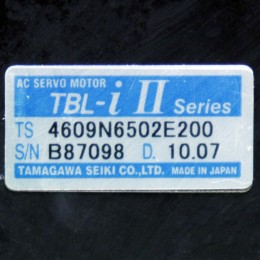 [중고] TS4609N6502E200 TAMAGAWA SEIKI 400w AC 서보 모터