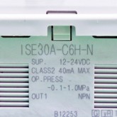 [중고] ISE30A-C6H-N SMC 2색 표시식 고정밀도 디지털 압력 스위치