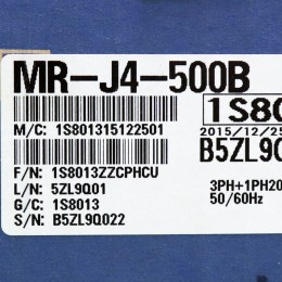 [미사용] MR-J4-500B 미쯔비시 5kw 서보 드라이버