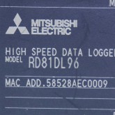 [중고] RD81DL96 미쯔비시 PLC 고속 데이터 로거 유닛 