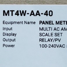 [신품] MT4W-AA-40 오토닉스 디지털 멀티 판넬 메타