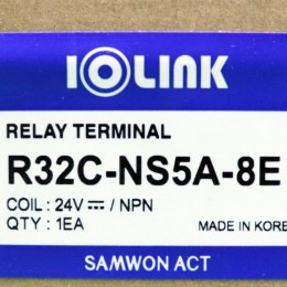 [신품] R32C-NS5A-8E 삼원ACT 아이오링크 소형 릴레이 터미널