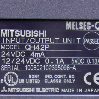 [중고] QH42P 미쯔비시 PLC 입력/트랜지스터 출력 복합 유닛 [단자대 배선 미정리품] (S/N 10년식 이하) 특가 상품