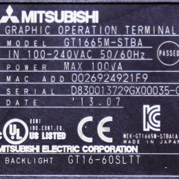 [중고] GT1665M-STBA 미쯔비시 8
