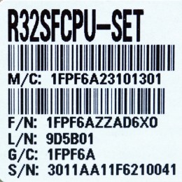[신품] R32SFCPU-SET 미쯔비시 R PLC